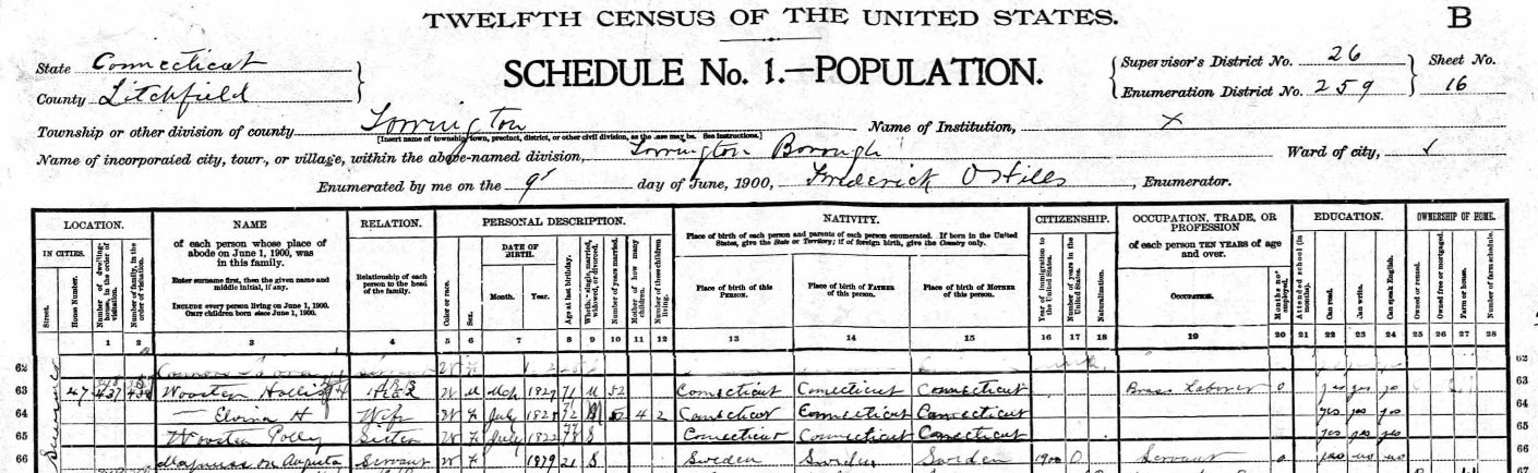 WOOSTER Hollis 1929-1917 census.jpg
